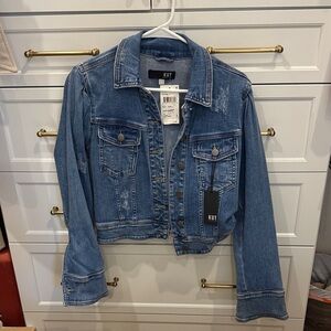 Kut from the Kloth Women's Classic Blue Jean Jacket